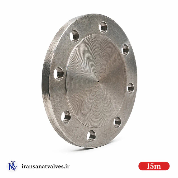 فلنج کور کن سایز ۴ اینچ ۱۵ میلیمتر PN16